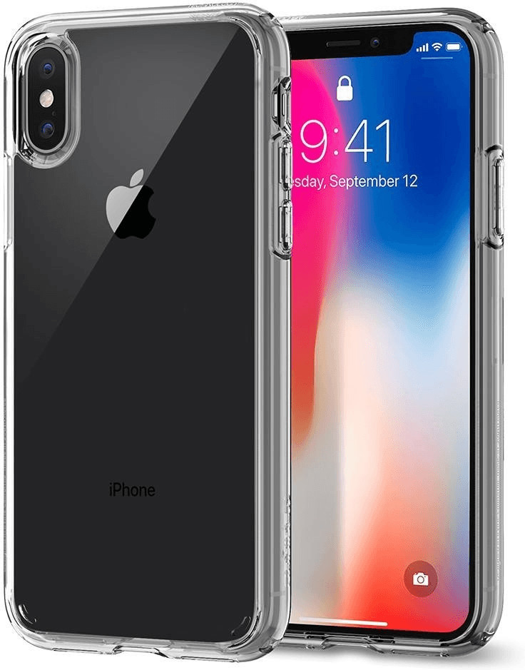 Spigen Case Ultra Hybrid (iPhone X) Crystal Clear