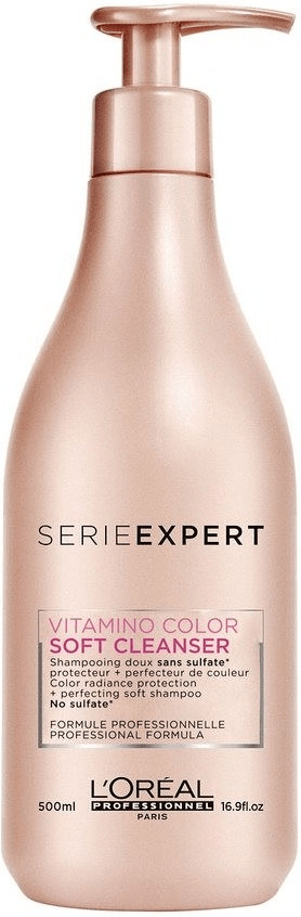 L'Oréal Serie Expert Vitamino Color Soft Cleanser Shampoo (500ml)