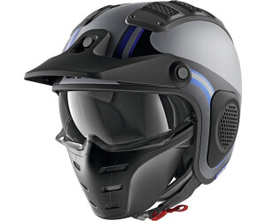 Casque Moto SHARK S-DRAK CARBON FREESTYLE CUP DAA - Fibre De Carbone, écran Anti-buée, Taille XS, Noir/gris