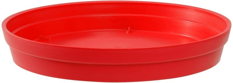 EDA Soucoupe Toscane Ø34,5cm rouge