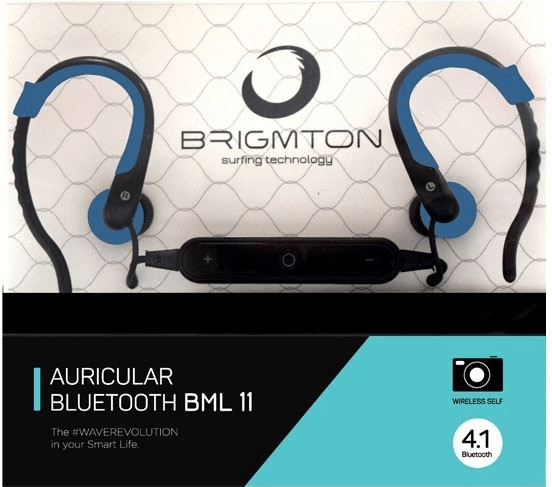 Brigmton BML-11 Bluetooth (bleu)