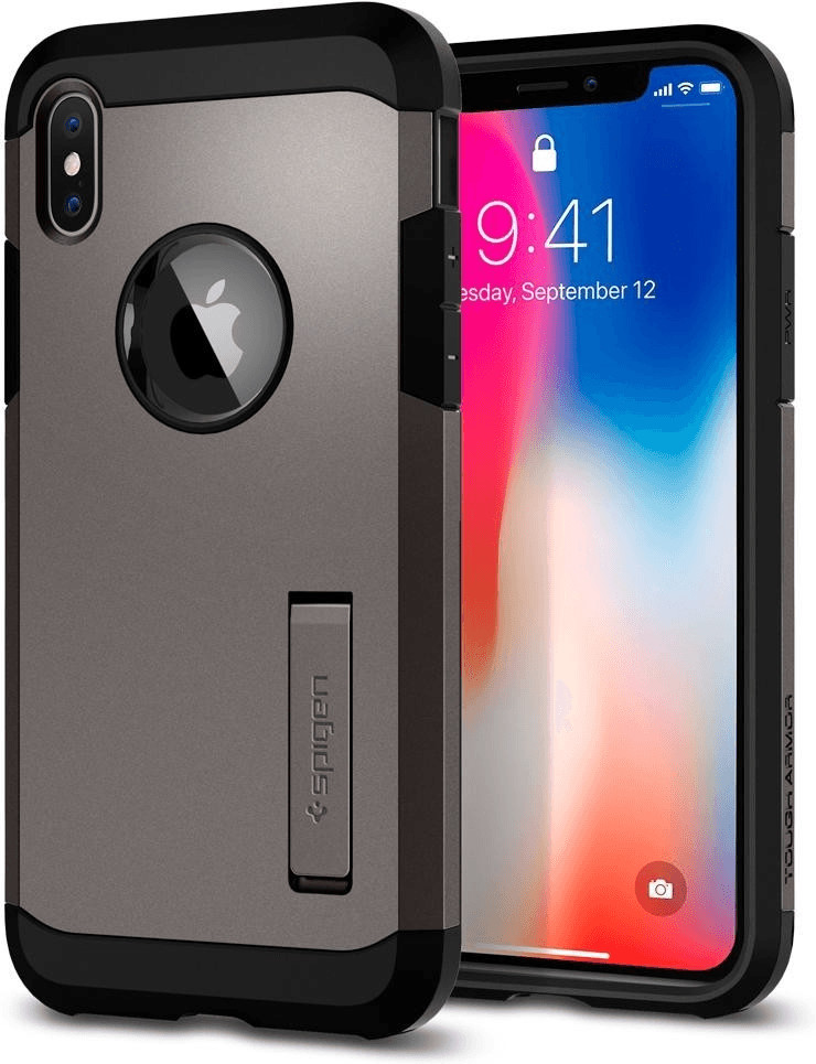 Spigen Case Tough Armor (iPhone X) Gunmetal