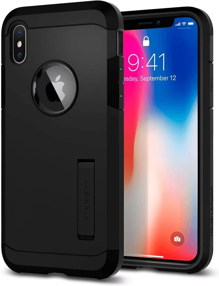 Spigen Case Tough Armor (iPhone X) Matte Black