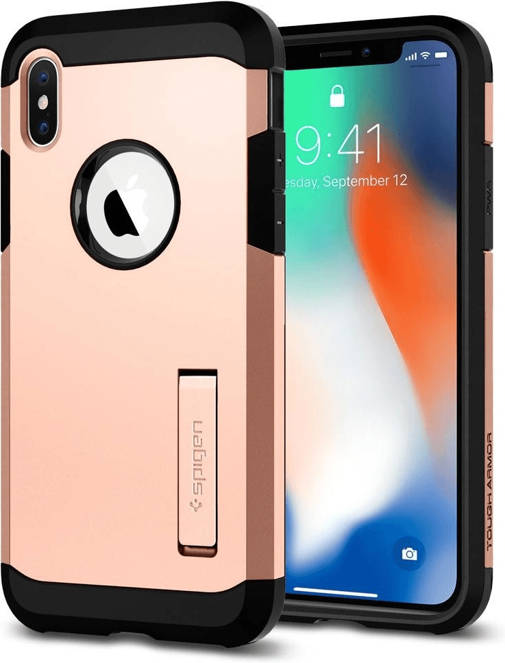 Spigen Case Tough Armor (iPhone X) Blush Gold