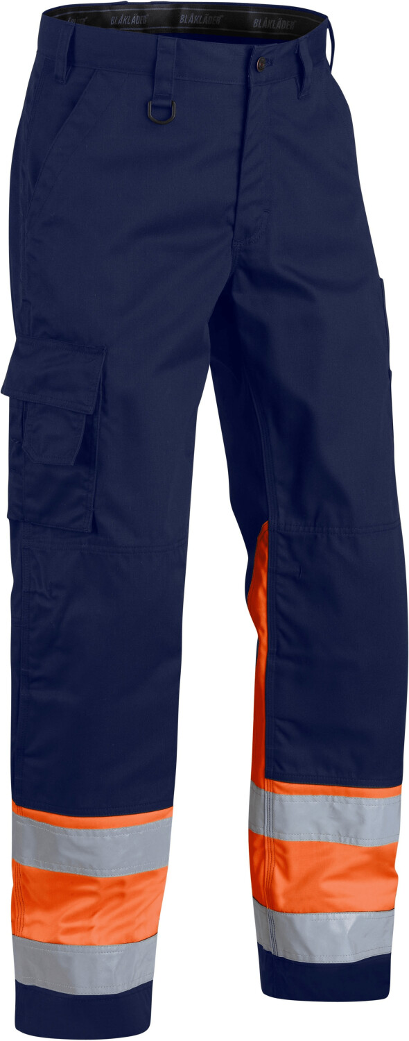 Blakläder High Vis Trouser (15641811) navy blue/orange