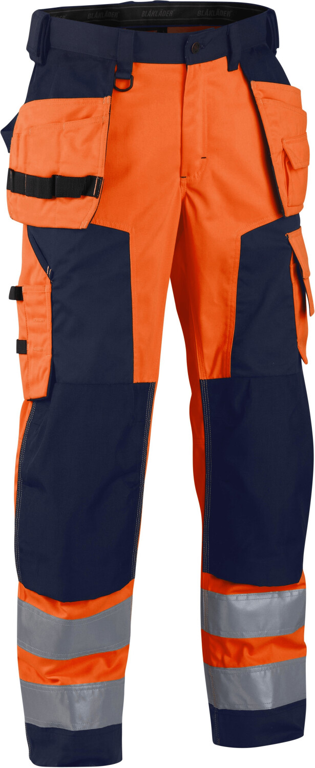 Blakläder High Vis  Softshell Craftsman Trouser (15672517) orange/navy blue