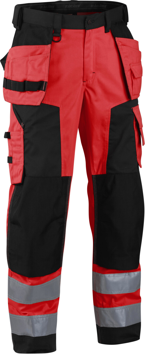 Blakläder High Vis Softshell Craftsman Trouser (15672517) red/black