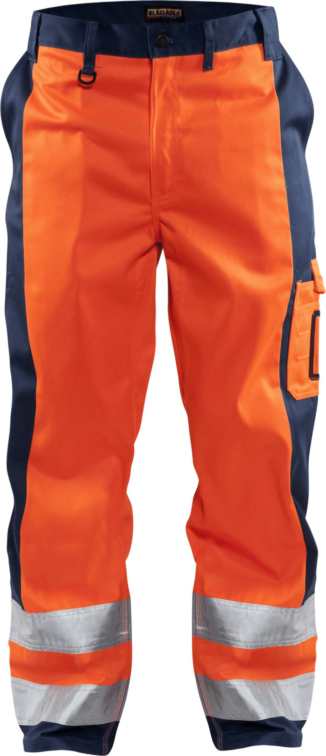 Blakläder High Vis Trousers (15831860) orange/navy blue