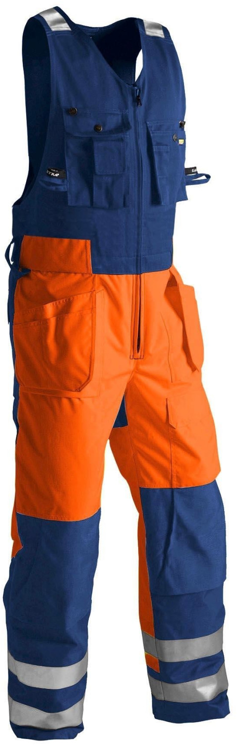 Blakläder High Vis Winter Sleeveless Overall (85041977) orange/cornflower blue