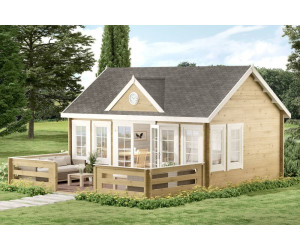 Alpholz Clockhouse Xl 44 Mit Terrasse 550 X 400 Cm 245 Cm Ab 5 229 00 Preisvergleich Bei Idealo De