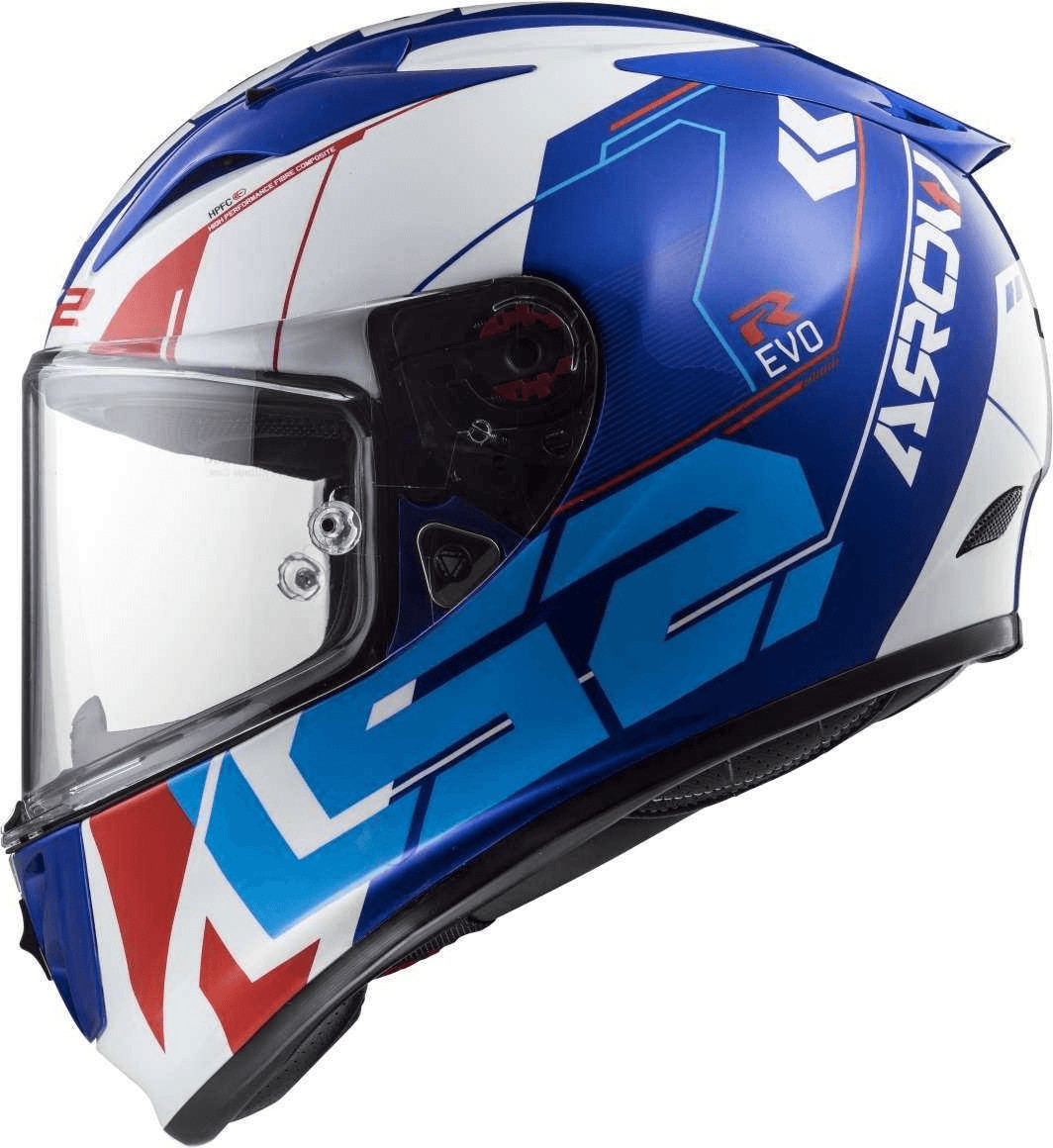 LS2 FF323 Arrow R Evo Techno bleu