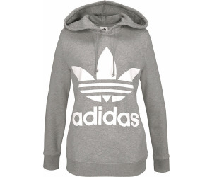 Adidas Originals Trefoil Hoodie Damen medium grey ab 98,00 € | Preisvergleich bei