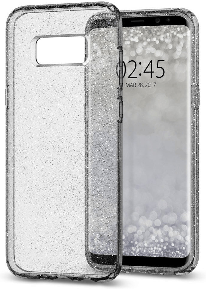 Spigen Case Liquid Crystal Glitter (Galaxy S8 Plus) Space Quartz