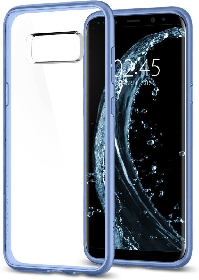 Spigen Coque Ultra Hybrid (Galaxy S8 Plus) bleu corail