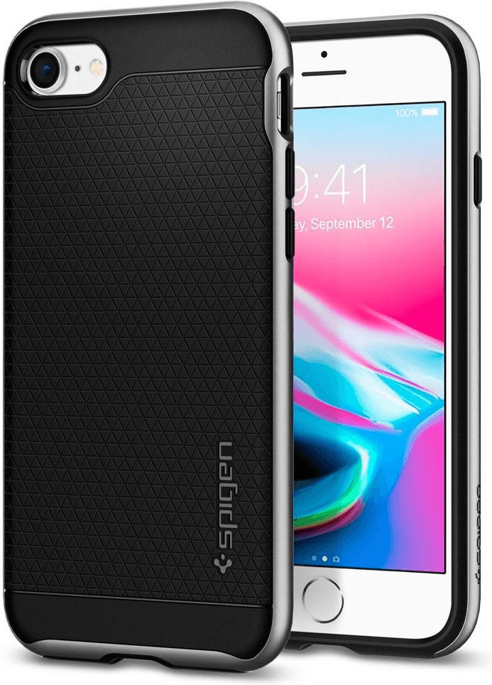 Spigen Case Neo Hybrid 2 (iPhone 8) Satin Silver