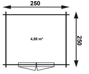 Alpholz Lena-44 ISO 250 x 250 cm ab 1.405,00 ...