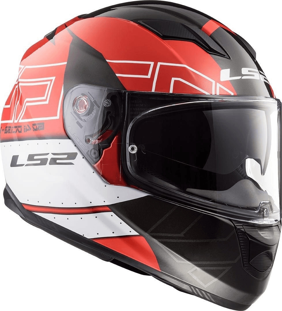 LS2 FF320 Stream Evo Kub rouge/noir/blanc
