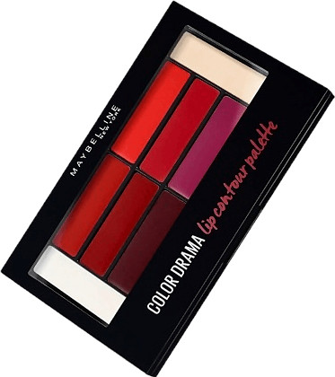 Gemey Maybelline Color Drama Lip Contour Palette