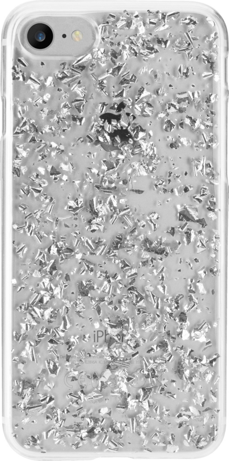 FLAVR Backcover Flakes (iPhone 6/6s/7) silber