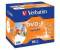 Verbatim DVD-R 4,7GB 120min 16x ganzflächig Tintenstrahl bedruckbar ID Brand 10er Jewelcase