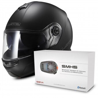 Casco ls2 ff325 clearance strobe negro mate