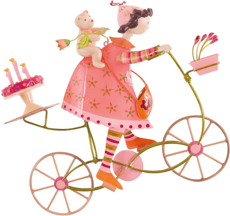 L'Oiseau Bateau Triplette gâteau fuchsia