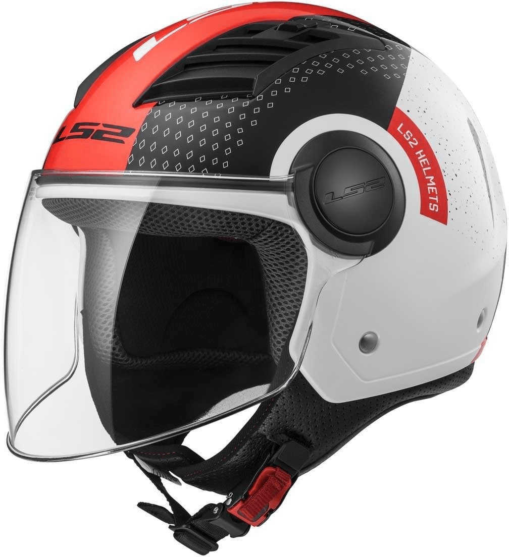LS2 OF562 Airflow Condor blanc/noir/rouge