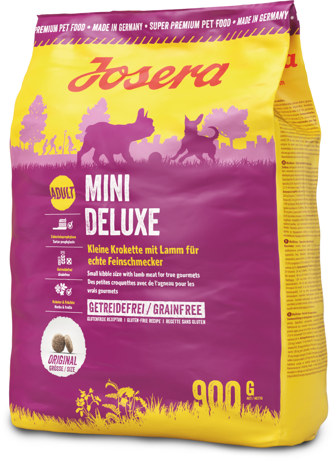 Josera Croquettes pour chien 900g Josera Croquettes pour chien 900g