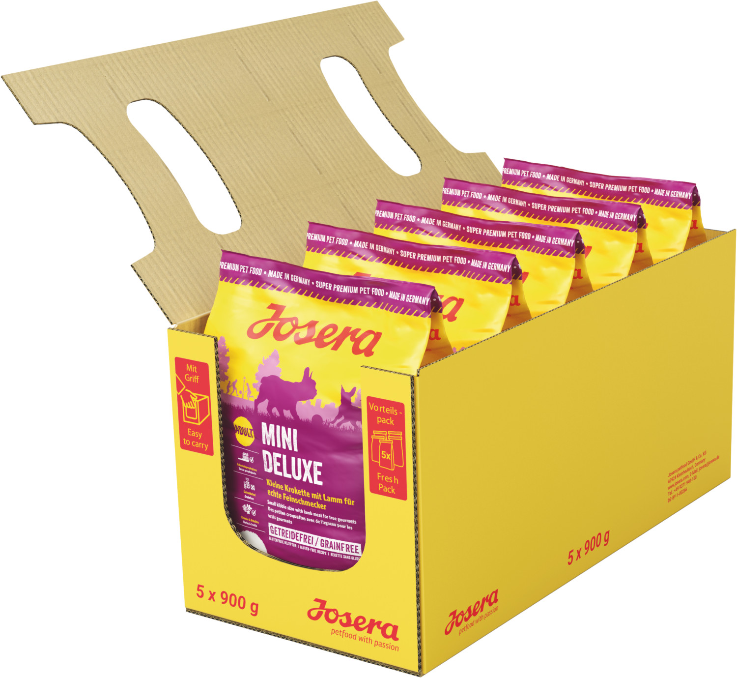 Josera Croquettes pour chien 900g Josera Croquettes pour chien 900g