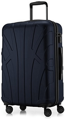 Suitline 4 Wheel Trolley 66 cm dark blue (S24-8801M)