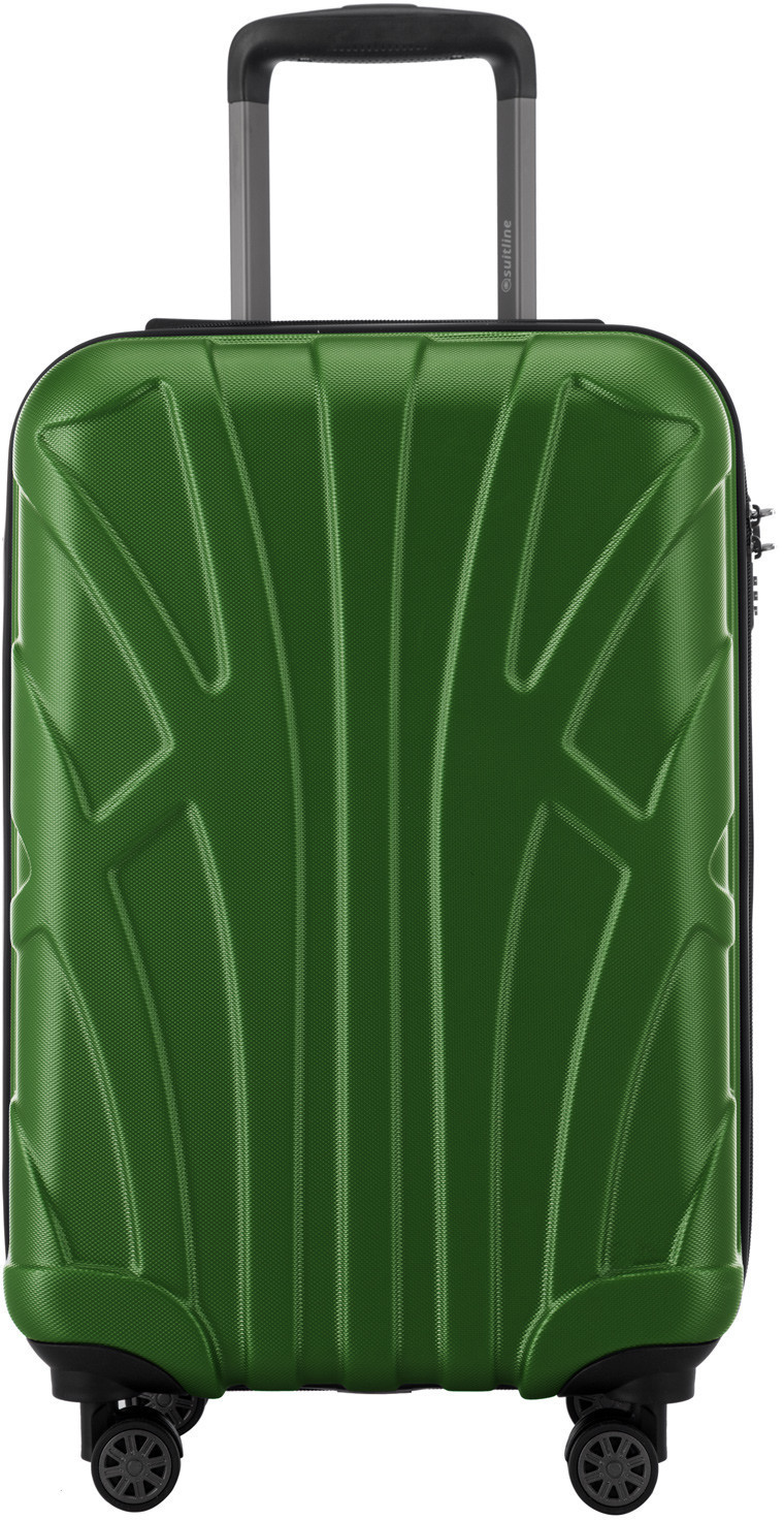 Suitline 4 Wheel Trolley 55 cm green (S20-8801M)