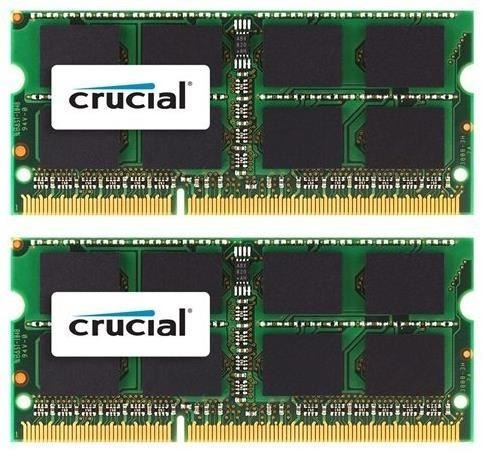 Crucial 16GB Kit SODIMM DDR3-1600 (CT2K8G3S160BM)