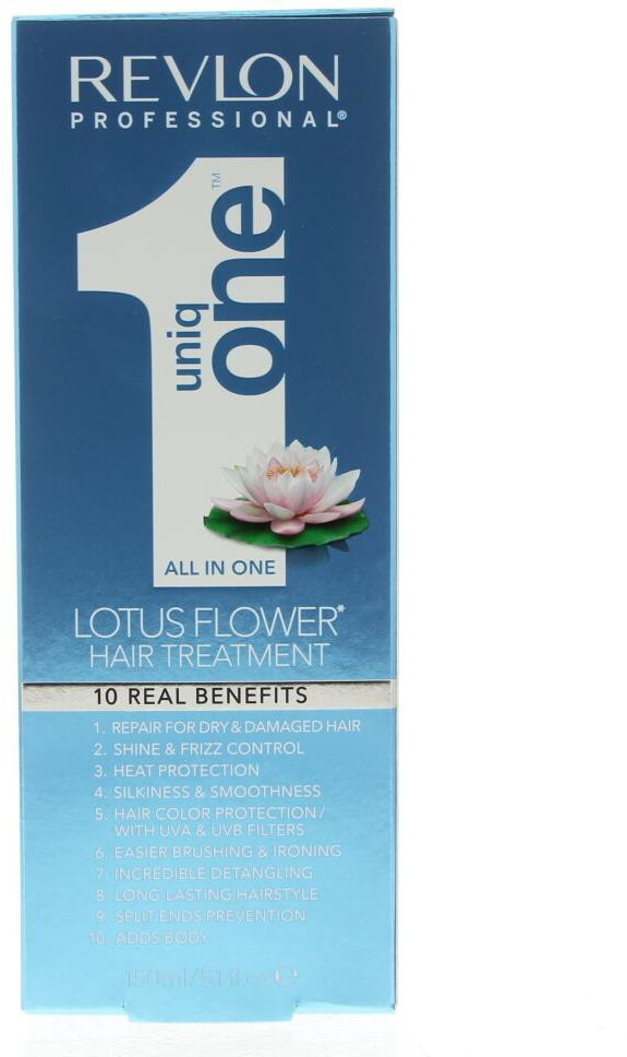 Revlon Uniq One All In One Lotus Flower Hair Treatment (150ml) ab 7,35 € |  Preisvergleich bei