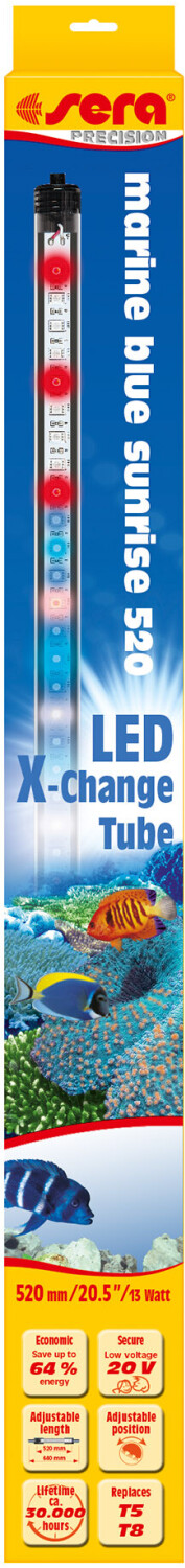 sera LED X-Change Tube marine blue sunrise