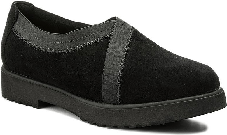 Clarks Bellevue Cedar black suede