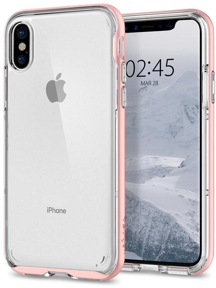 Spigen Case Neo Hybrid Crystal (iPhone X) Blush Gold