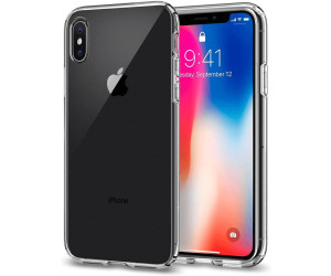 Spigen Case Liquid Crystal (iPhone X) Crystal Clear ab 8 ...