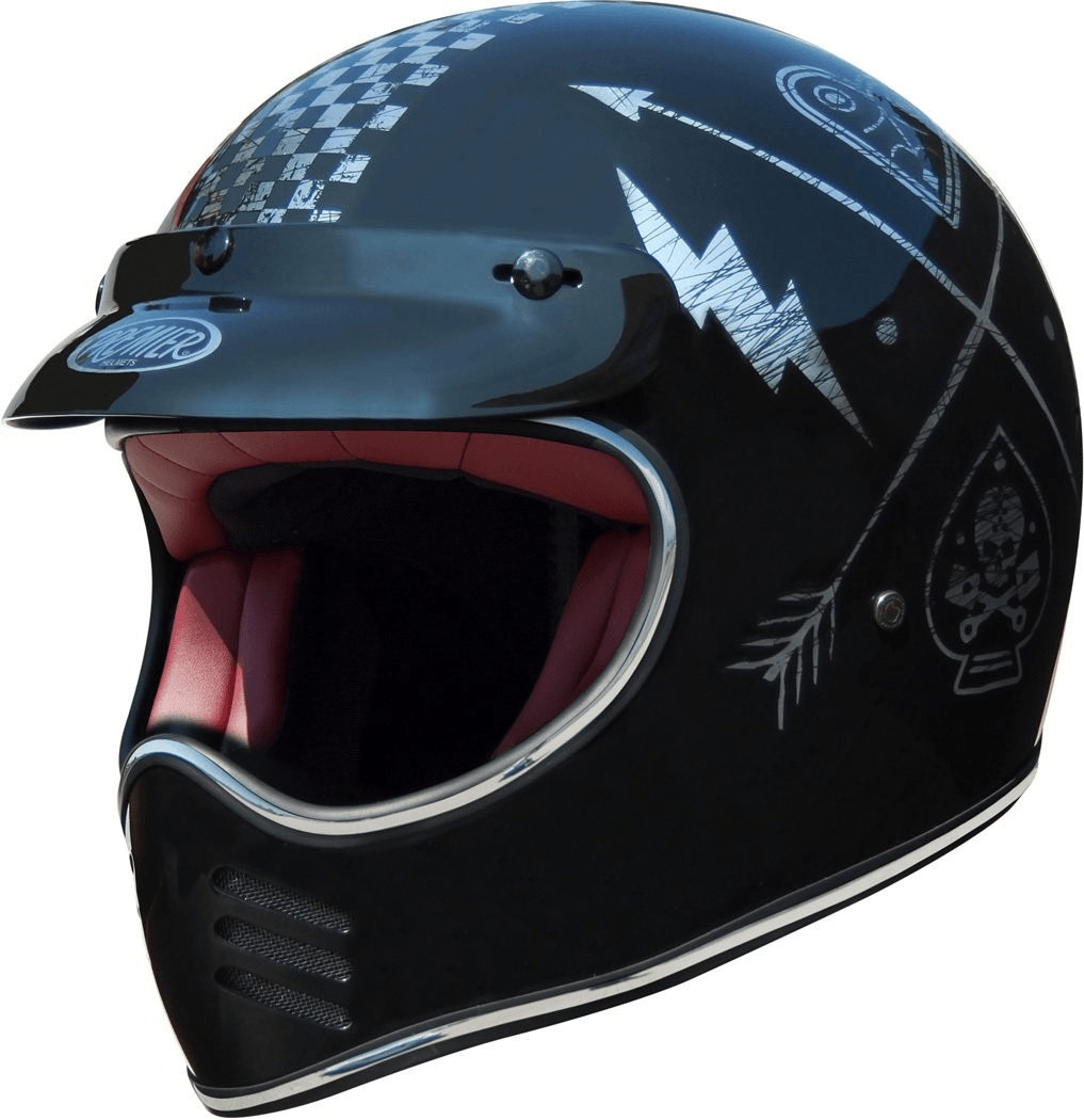 Premier Trophy MX NX chromé noir/argent