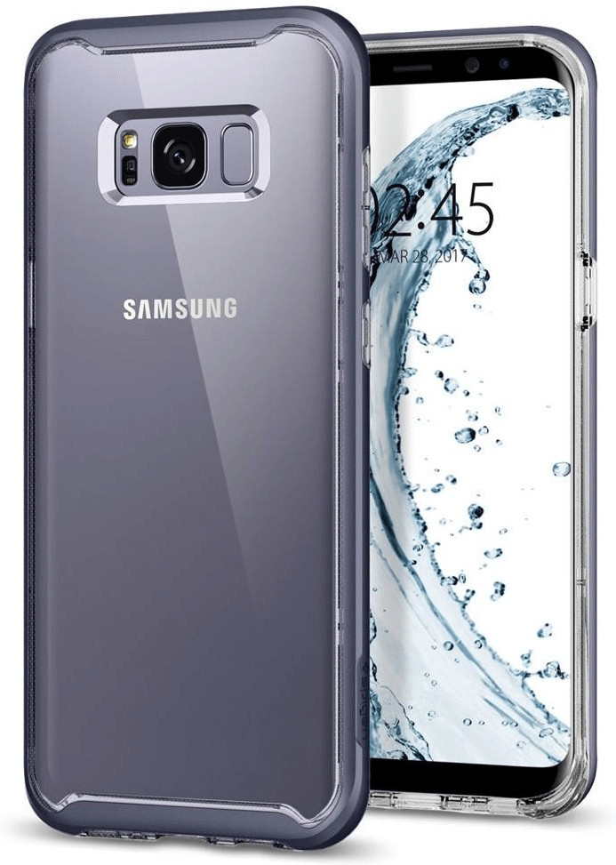 Spigen Coque Neo Hybrid Crystal (Galaxy S8 Plus) gris