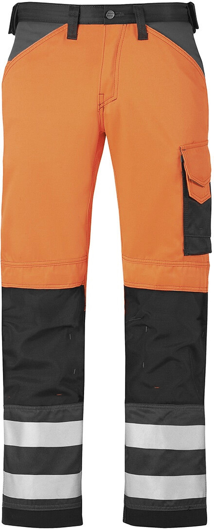 Snickers 3333 High/Vis Trousers Class 2