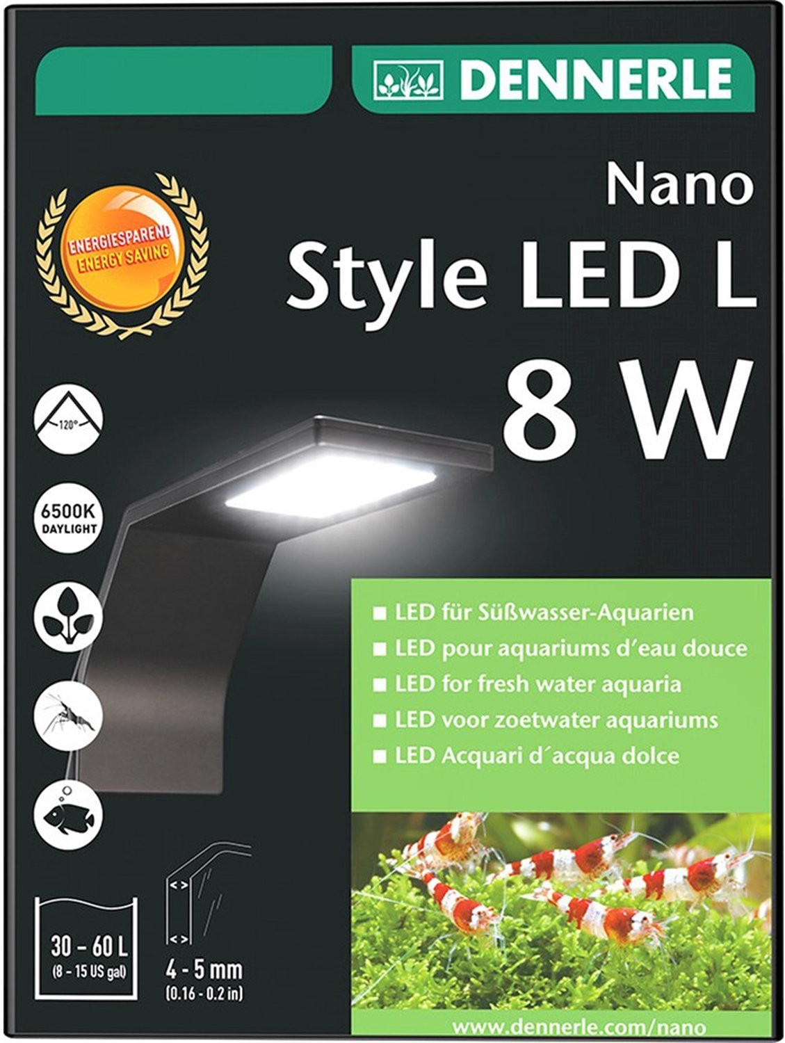 Dennerle Nano Style LED L 8W