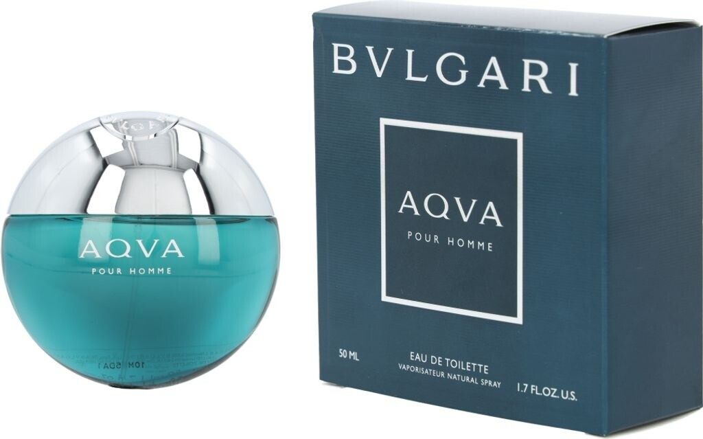 BVLGARI AQVA POUR HOMME 50ml ギフトボックス入り Bulgari Aqva pour Homme Eau de Toilette (50ml) ab 100,98