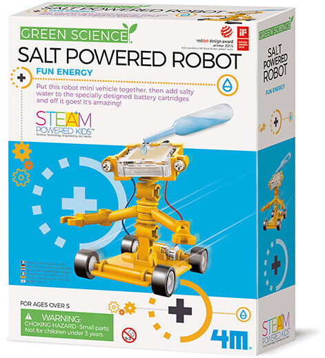 4M Green Science - Robot propulsé au sel