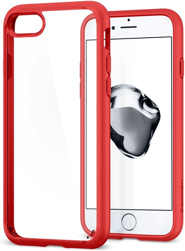 Spigen Coque Ultra Hybrid 2 (iPhone 7/ 8) rouge