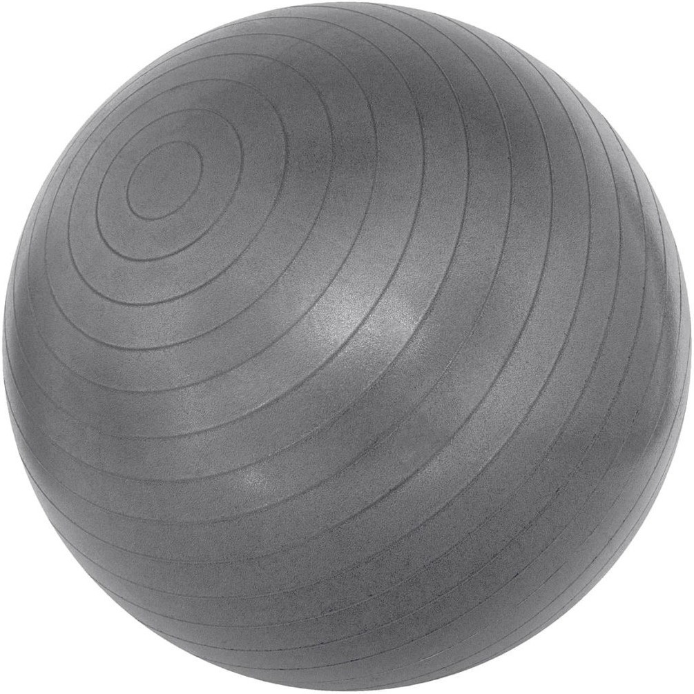 Avento Gym ball 75 cm argenté