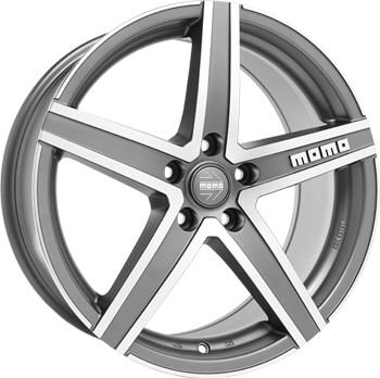 Momo Hyperstar Evo (7,5x17) matt anthracite polished