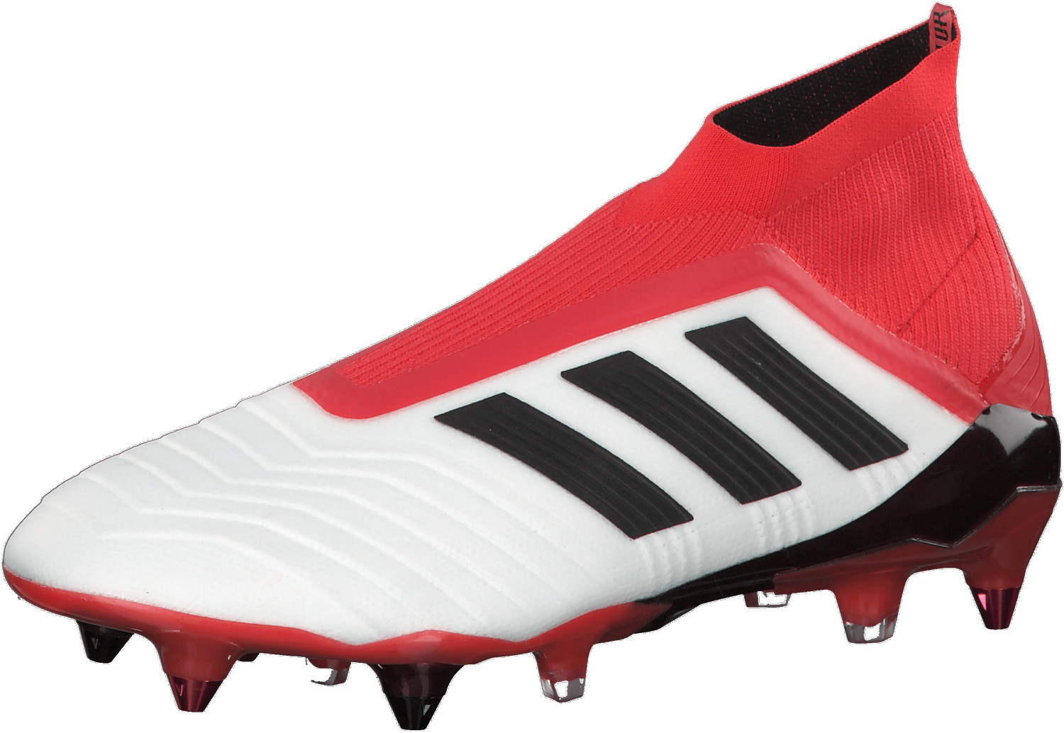 Adidas Predator 18+ SG footwear white/core black/real coral