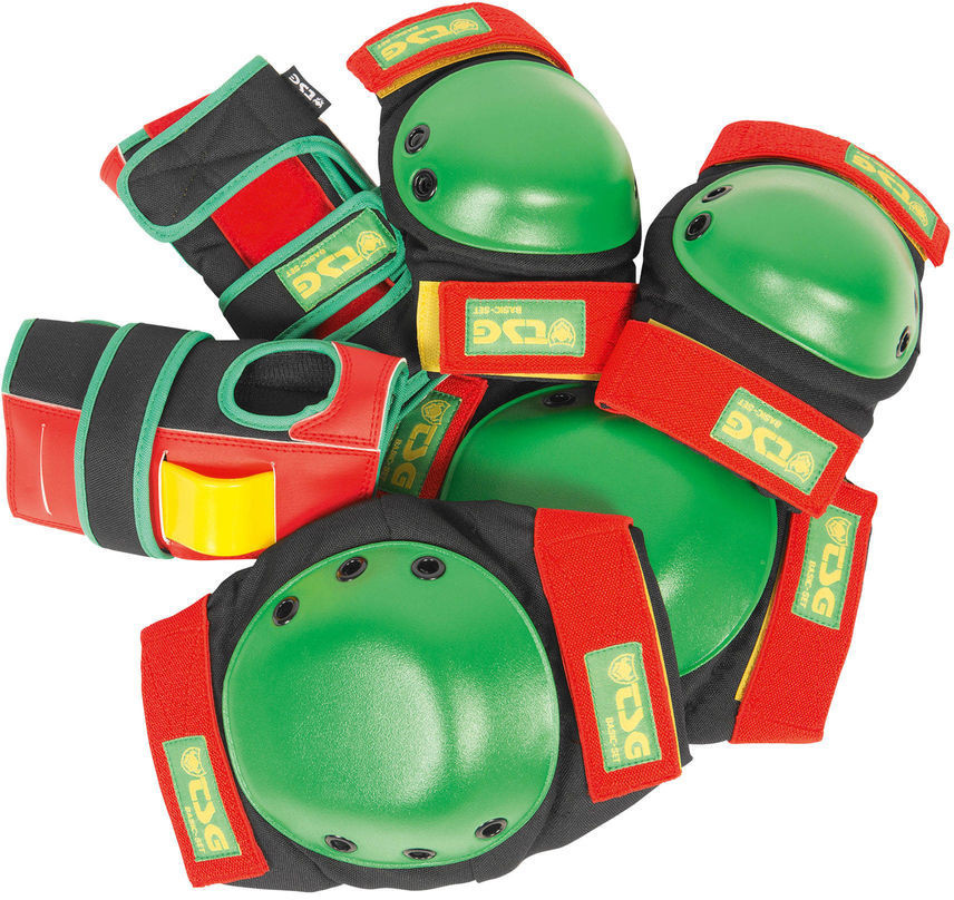 TSG Basic Protection Set green/red/yellow