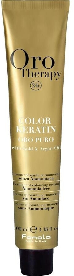 Fanola Oro Puro Therapy Color Keratin 1.0 Black (100ml)