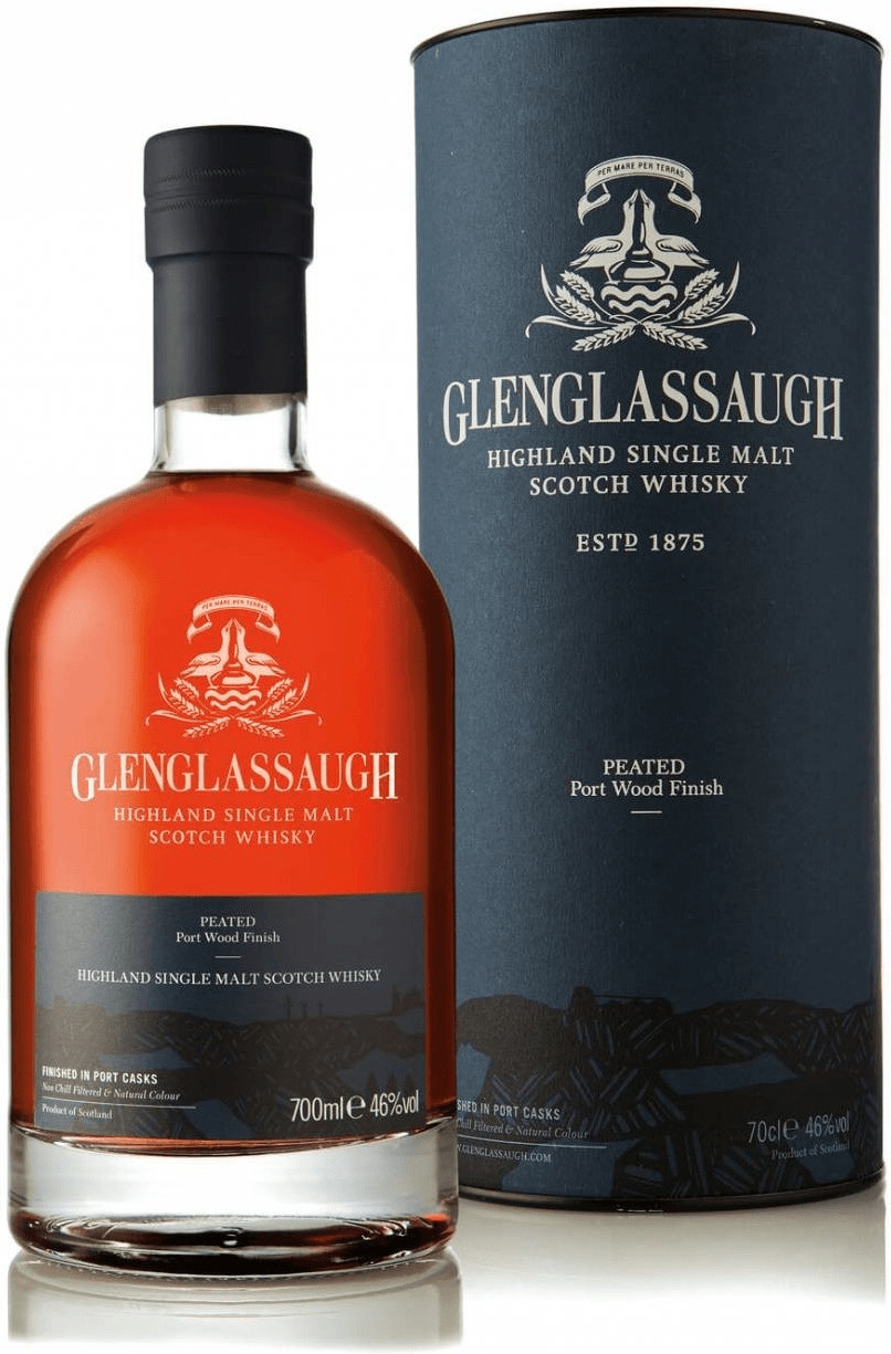 Glenglassaugh Peated Port Wood Finish 0,7 L 46 %